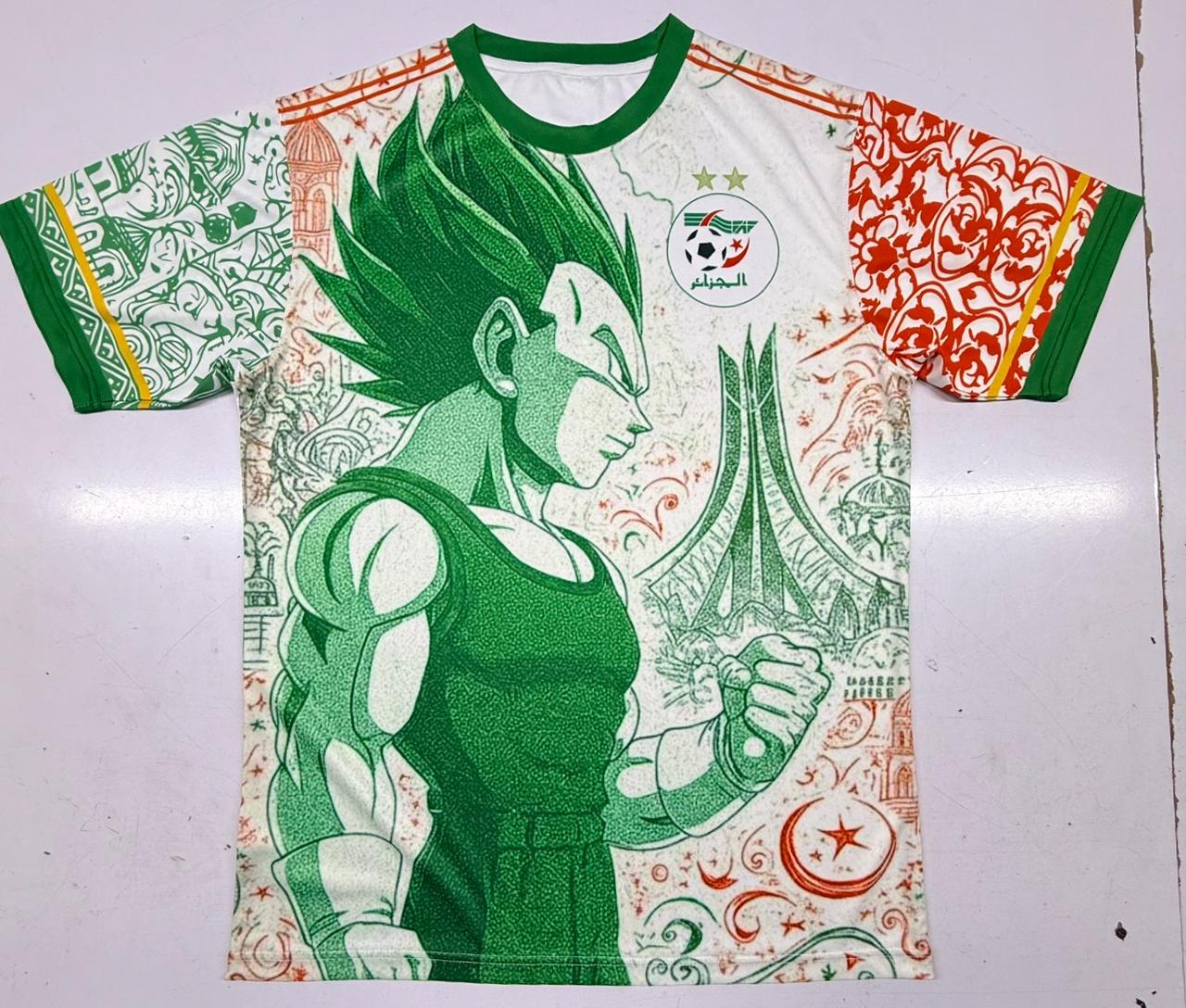 🏆 Maillot Édition Limitée - Vegeta x Algérie